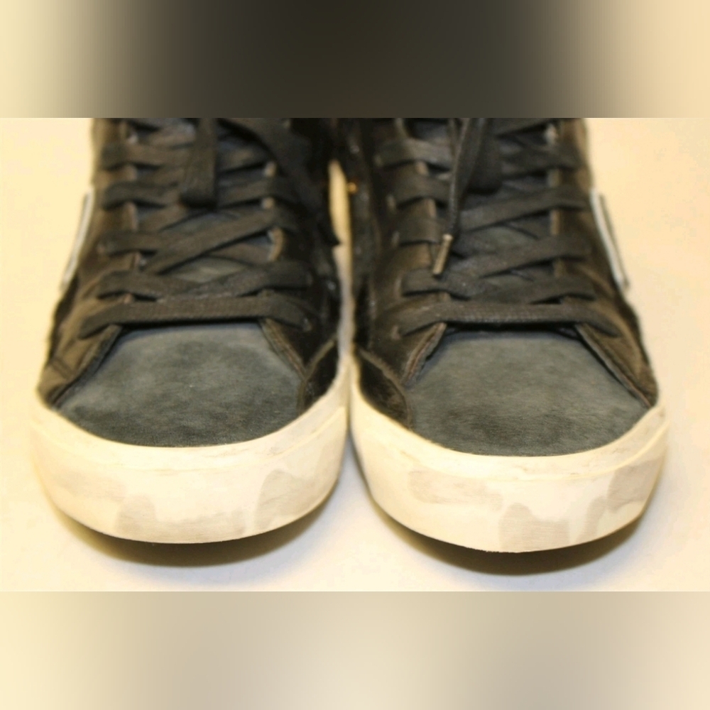 Philippe Model Paris Designer  Leather Hair Low Skate Sneakers Shoes 7 37 - Picture 5 of 16